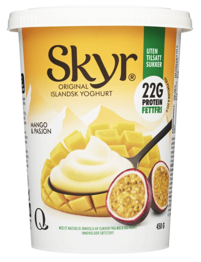 Skyr Mango&Pasjonsfrukt 450g
