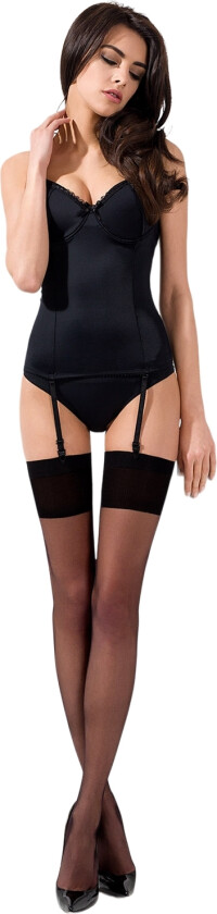 Svarte Strømper - Svart - L/XL