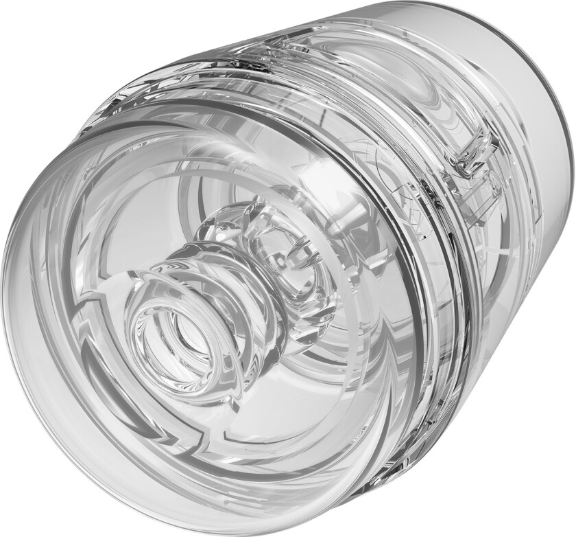 Main Squeeze Pop-Off Optix Masturbator Clear - Klar