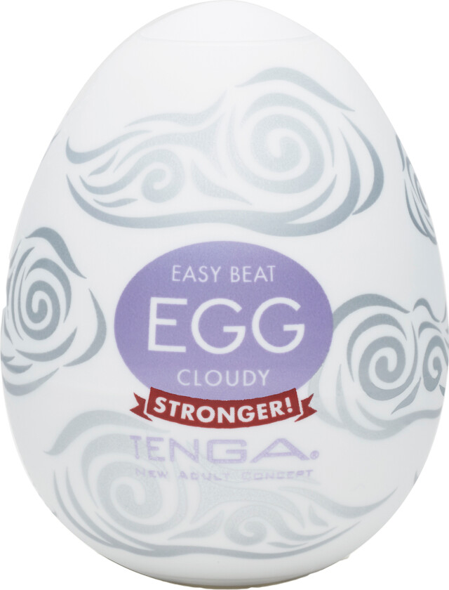 Egg Cloudy Masturbator      - Hvit