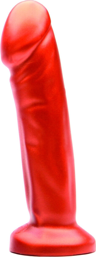 Vamp Super Soft Dildo 18 cm - Rød