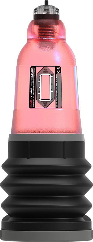 Hydromax3 Penispumpe - Rød