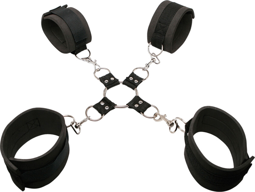 Extreme Hogtie-sett - Svart