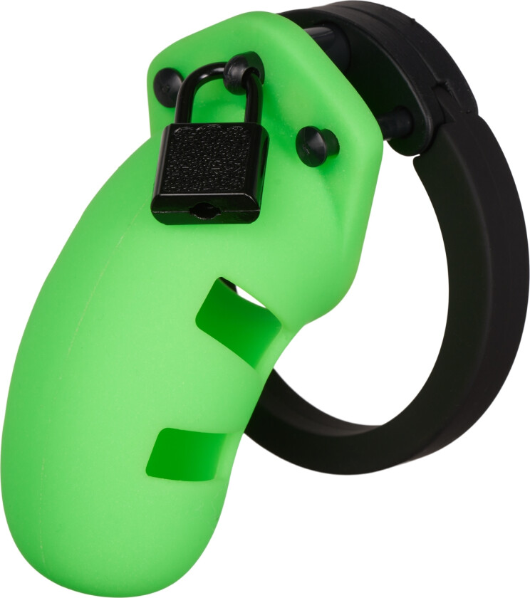 Glow in the Dark Kysthetsbelte 9 cm - Grønn