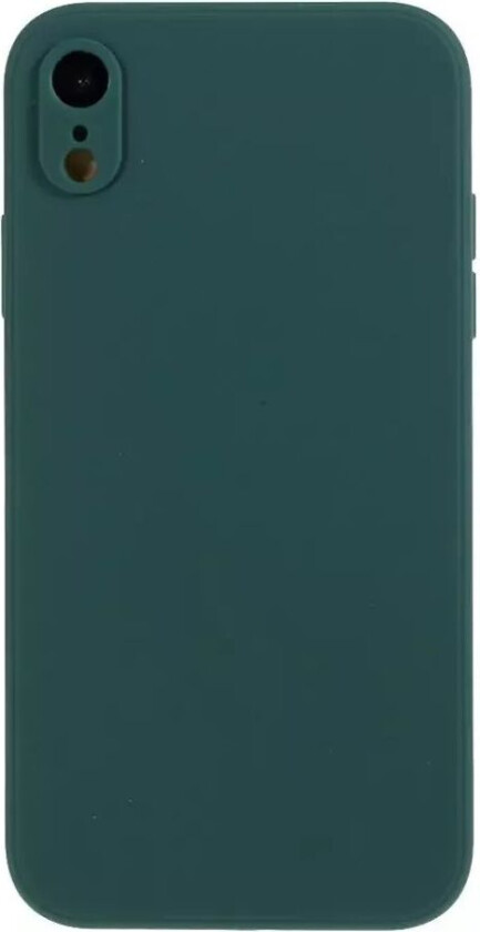 iPhone XR Silikon Deksel - Mørk Grønn