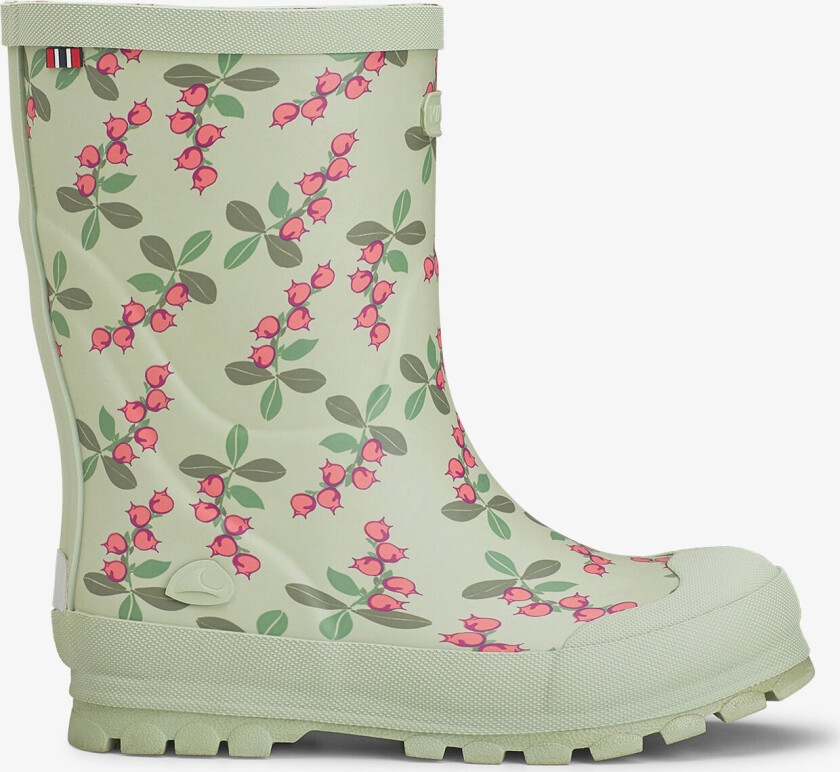 Jolly Print Mint/Pink Rubber Boot