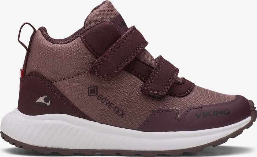 Aery Track Mid GTX 2V Kids Sneaker Pink Gore-Tex Velcro