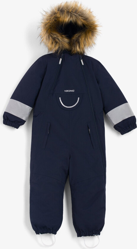 Viking Kids Alv Winter Playsuit Blue