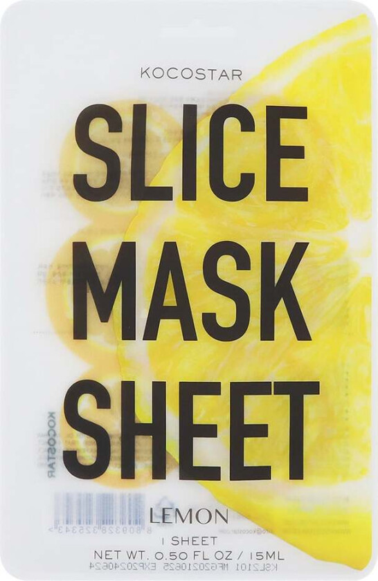 Bilde av Slice Mask Sheet Lemon