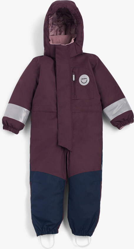 Viking Kids Toasty Winter Playsuit Pink