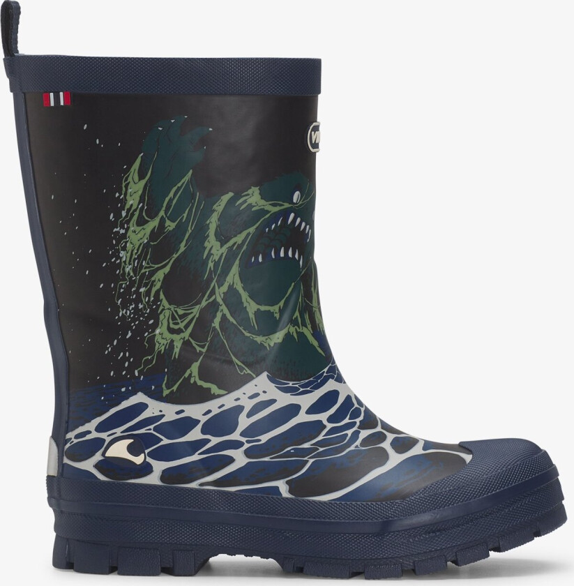 Jolly Print Warm Blue/Multi Rubber Boot