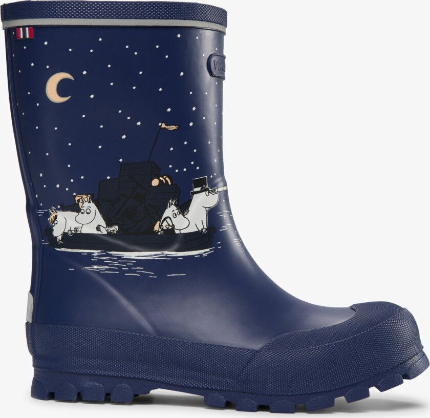Jolly Moomin Kids Rubber Boots Blue