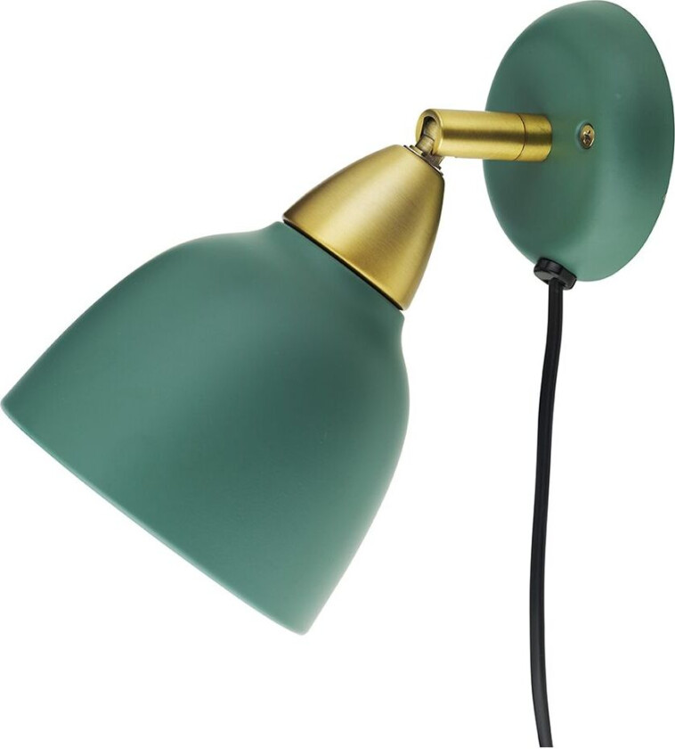 Urban vegglampe kort arm Dark green