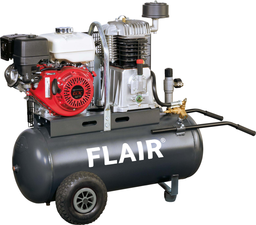 Flair 75/100B-14 kompressor 660 ltr/min 9HK benzin