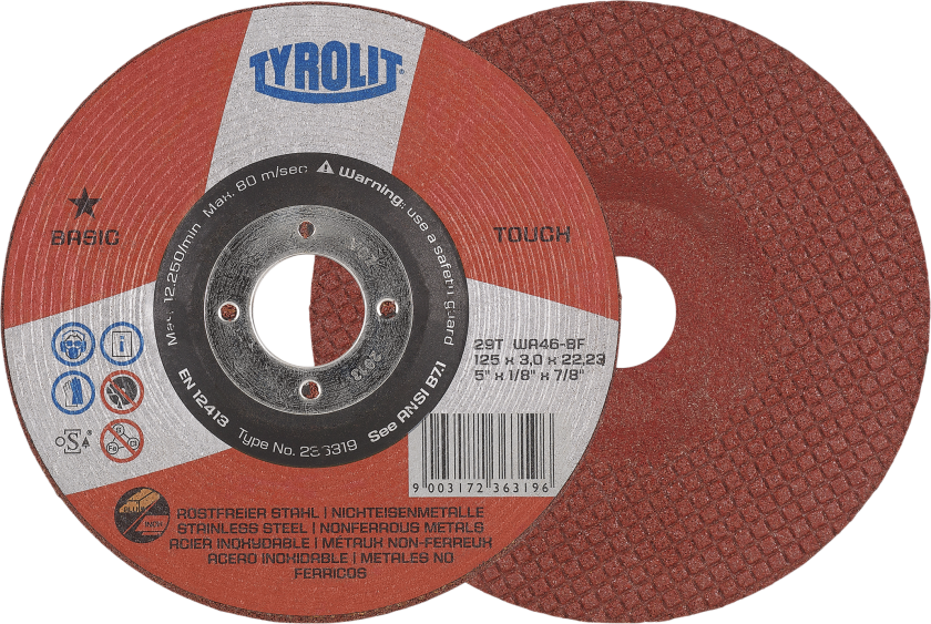 Slibeskive Basic 29T ø178 WA46R-BF