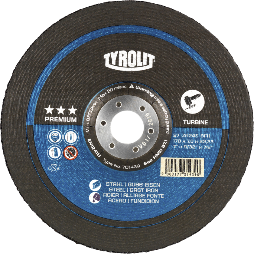 Skrubskive Premium 27F ø230Ã7 ZZA24T-BFK