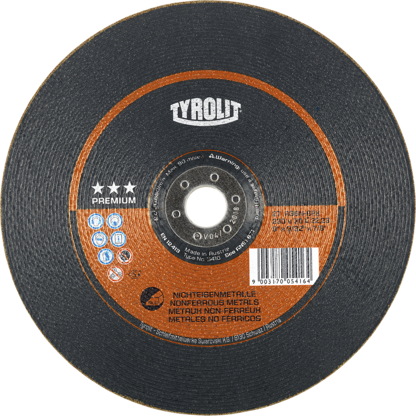 Skrubskive Premium 27E ø230Ã4 A36N-BFX