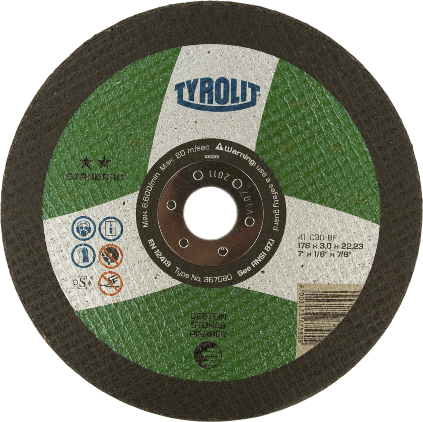 Skæreskive Standard 42X ø115Ã2,5 C30S-BF