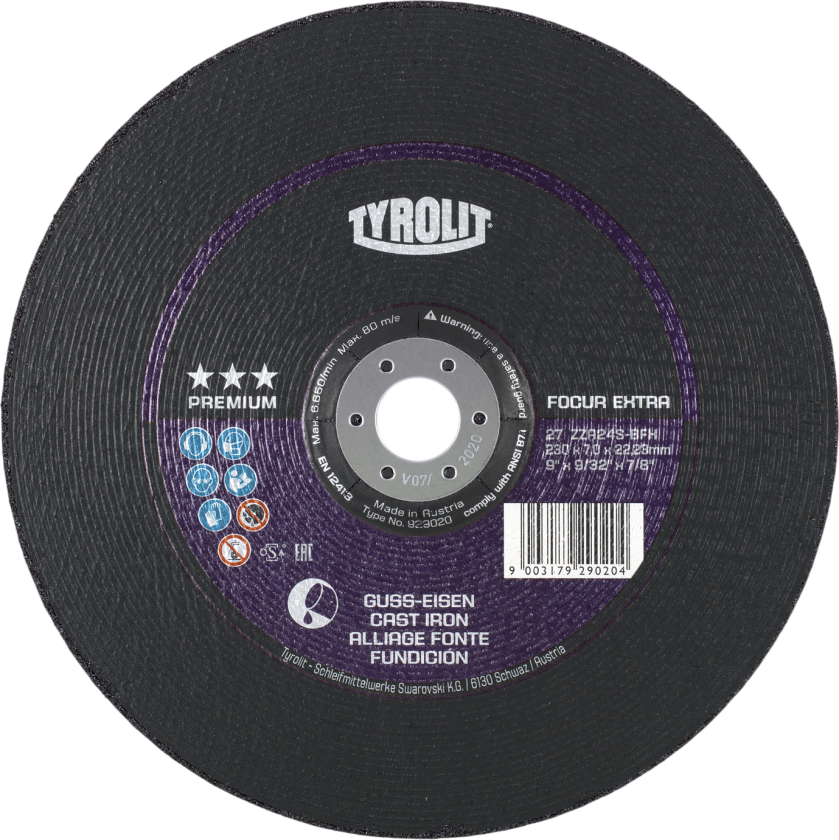 Skæreskive Premium 42F ø230Ã3,5 ZA30P-BFXA