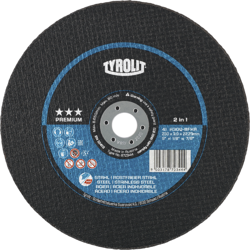 Skæreskive Premium 42F ø230Ã2,5 A30Q-BFXA