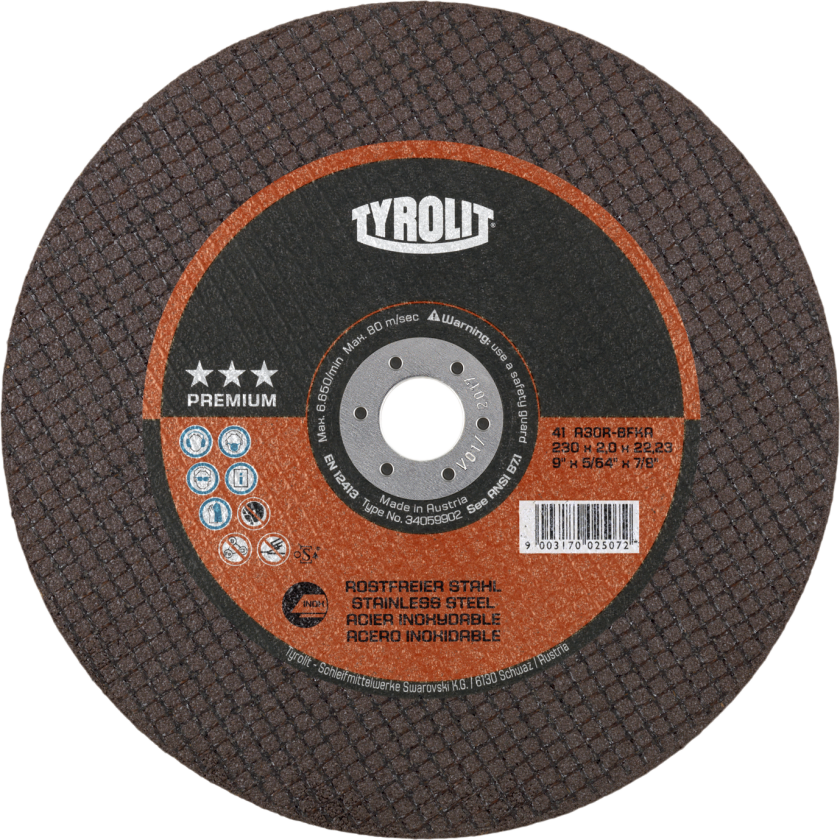 Skæreskive Premium 42F ø125Ã2,5 A30R-BFXA