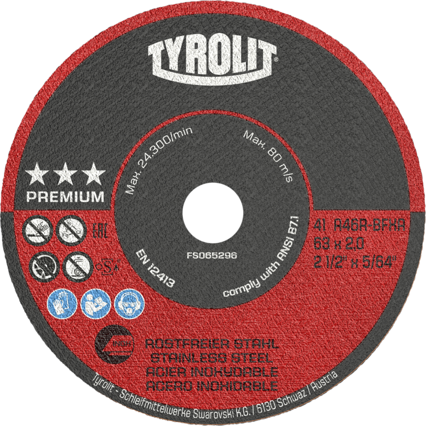 Skæreskive Premium 41F ø75Ã1Ã8 A60R-BFXA