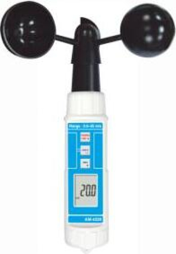 Elma AM4220, kop-anemometer