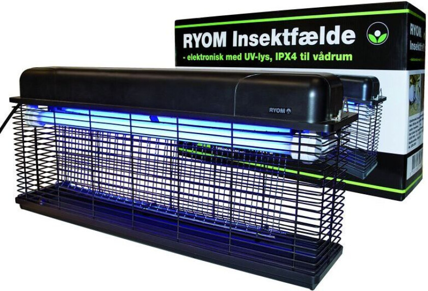 Insektsfelle Ryom for fuktige rom 2X15W