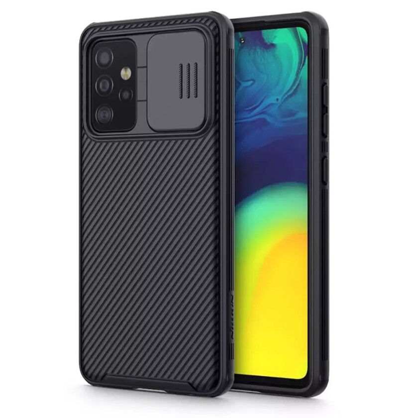 Samsung Galaxy A52 (4G / 5G) / A52S (5G) Camshield Pro Deksel - Svart