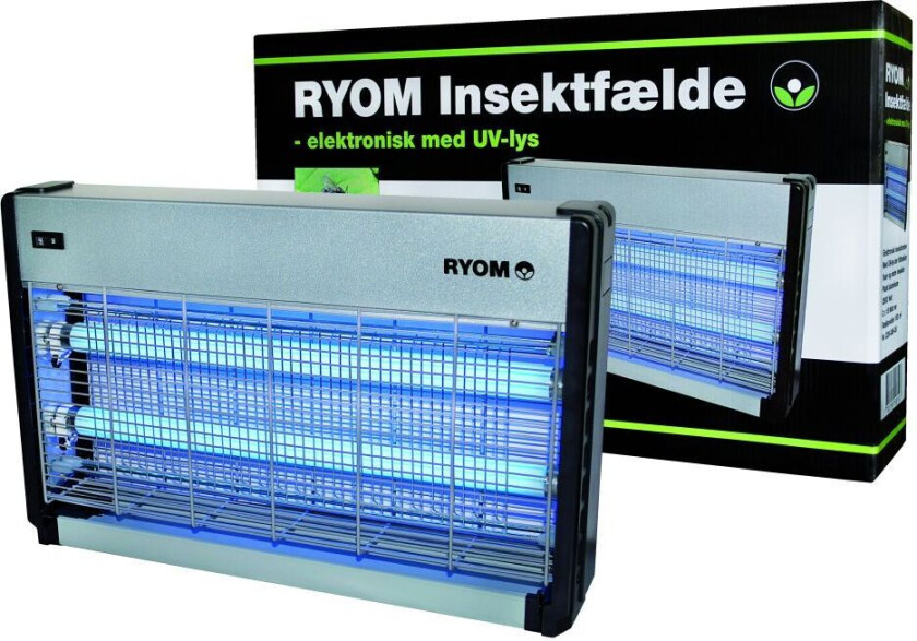 Bilde av Insektsfelle Ryom plast/aluminium 2X15W 150 M2