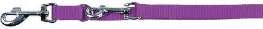 Dressurline i nylon, lilla 25 mm x 200 cm