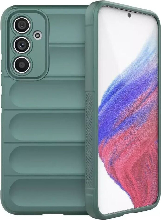 Samsung Galaxy A54 (5G) Fleksibelt Plastdeksel - Grønn