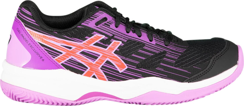 Asics Gel-Padel Exclusive 6, padelsko dame BLACK/LAVENDER GLOW