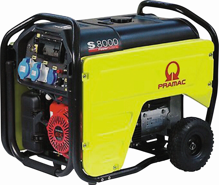 Generator S-8000 S (230V) AVR Honda bensin 7,2 kVa