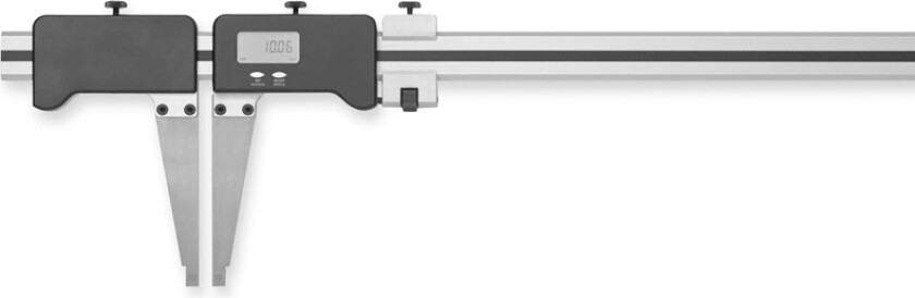 Aluminium Digital Duo skyvelære 1000x0,01 mm (150 mm kjeft)