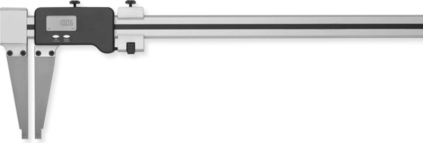 Aluminium Digital Skyvelær 600x0,01 mm (400 mm Kjeft)