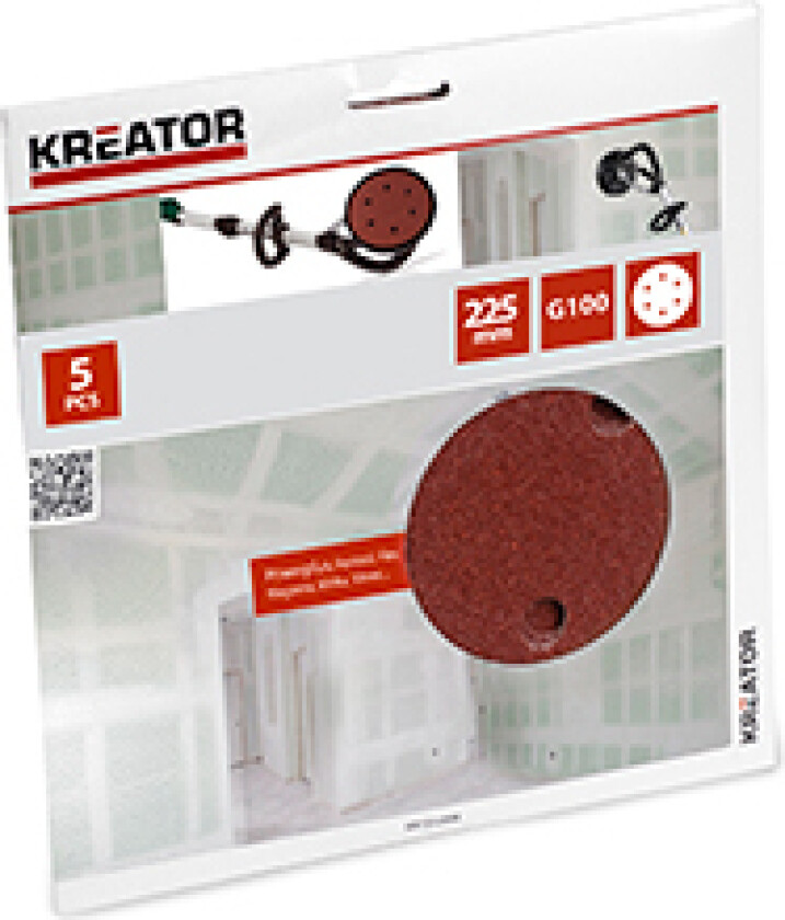 Slipepapir til giraffsliber Ø 225 mm K100