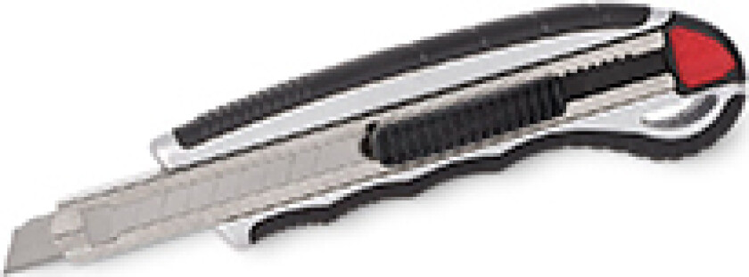 Hobbykniv 9 mm i aluminium, knekk av