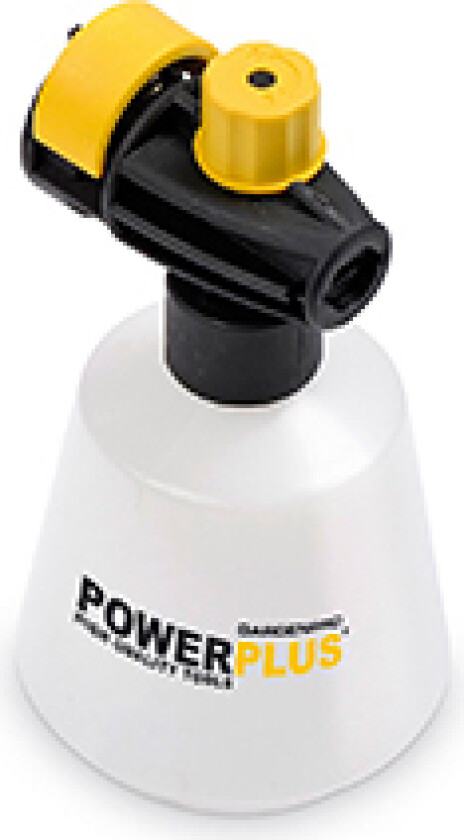 Skumsprøyte med flaske