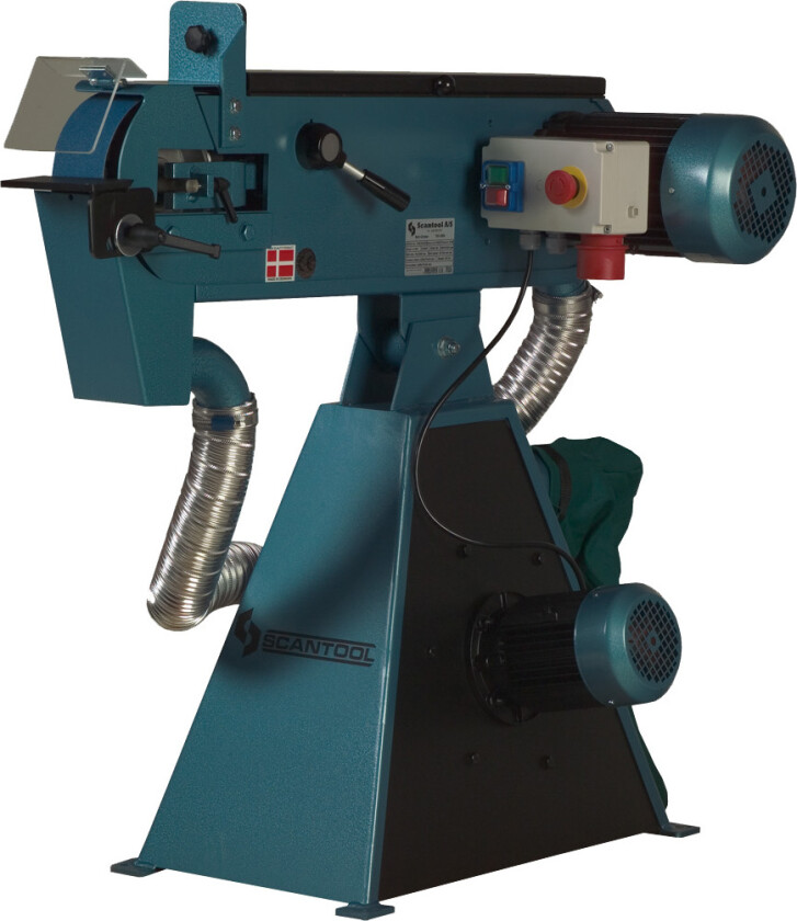 Bilde av 50x2000mm Båndsliper med innebygd dobbelt sug Scantool