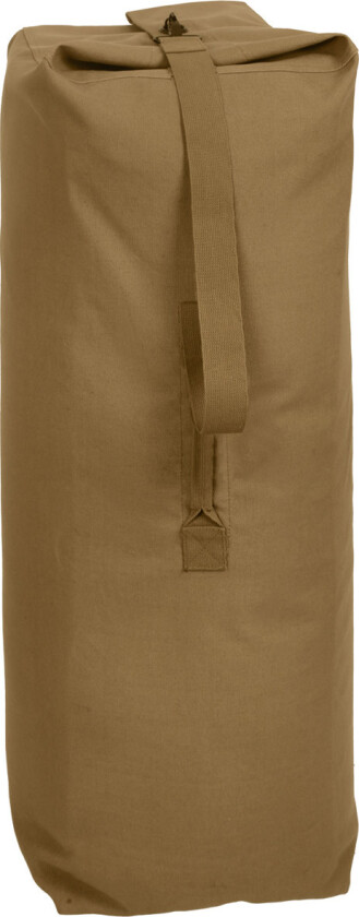 Heavyweight Top Load Canvas Duffle Bag Coyote Brown Giant