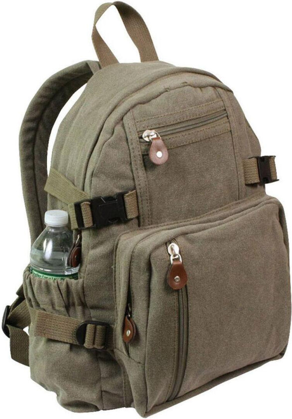 Vintage mini backpack Olive