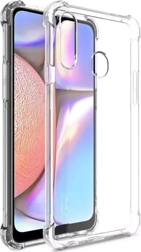 Samsung Galaxy A20s Air Bag Fleksibelt Plastdeksel - Gjennomsiktig