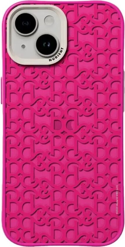 Form Case iPhone 15 Deksel - Barbie Monogram