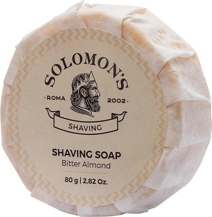 Solomon'S Shaving Soap Bitter Almond 80 G