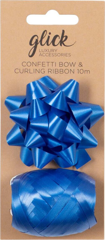 Rosett Og Gavebånd 10m Indigo Blue