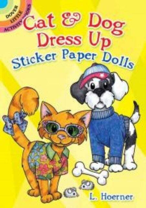 Cat & Dog Dress Up Sticker Paper Dolls av L. Hoerner