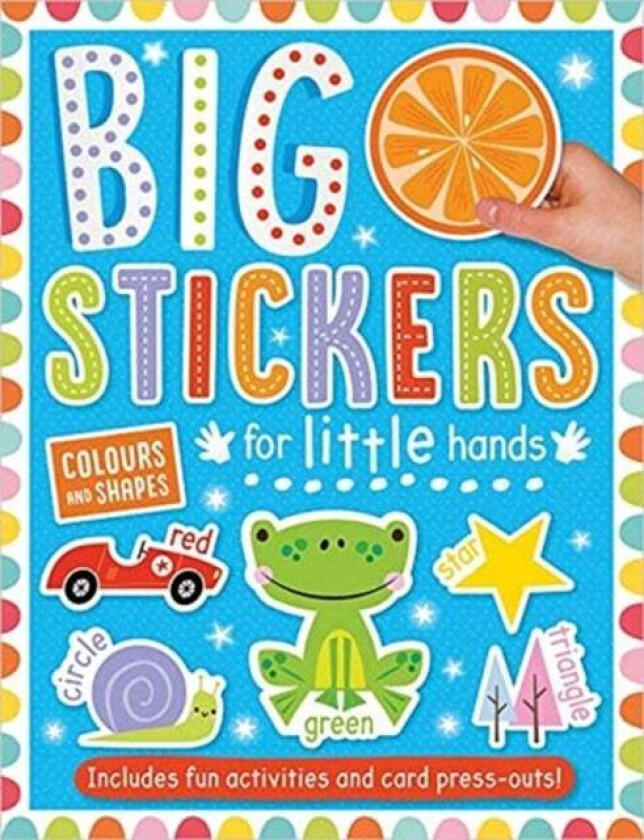 Big Stickers for Little Hands Colours and Shapes av Amy Boxshall