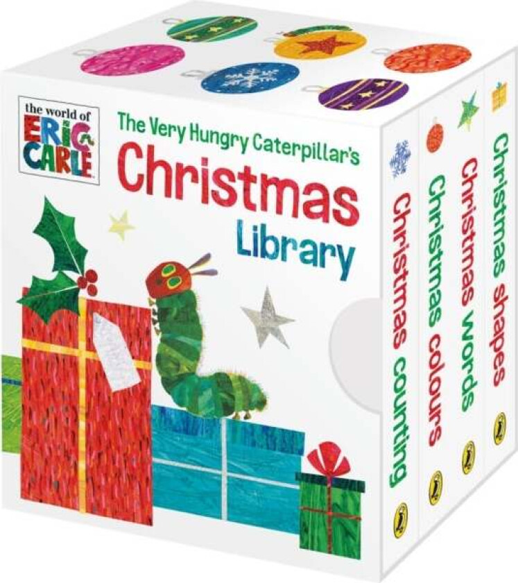 The Very Hungry Caterpillar's Christmas Library av Eric Carle
