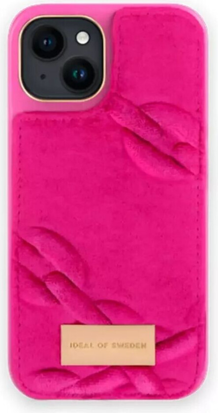 iDeal Of Sweden iPhone 14 / 13 Fashion Deksel Atelier - Velour Hyper Pink